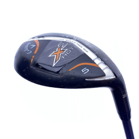 Used Callaway X2 Hot 5 Hybrid / 25.0 Degrees / Regular Flex