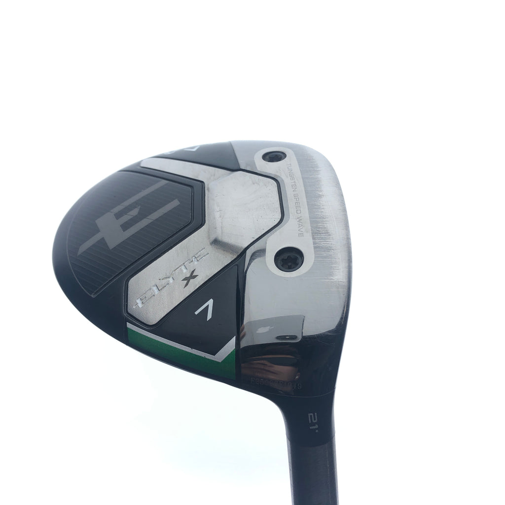 Used Callaway Elyte X 7 Fairway Wood / 21.0 Degrees / Regular Flex