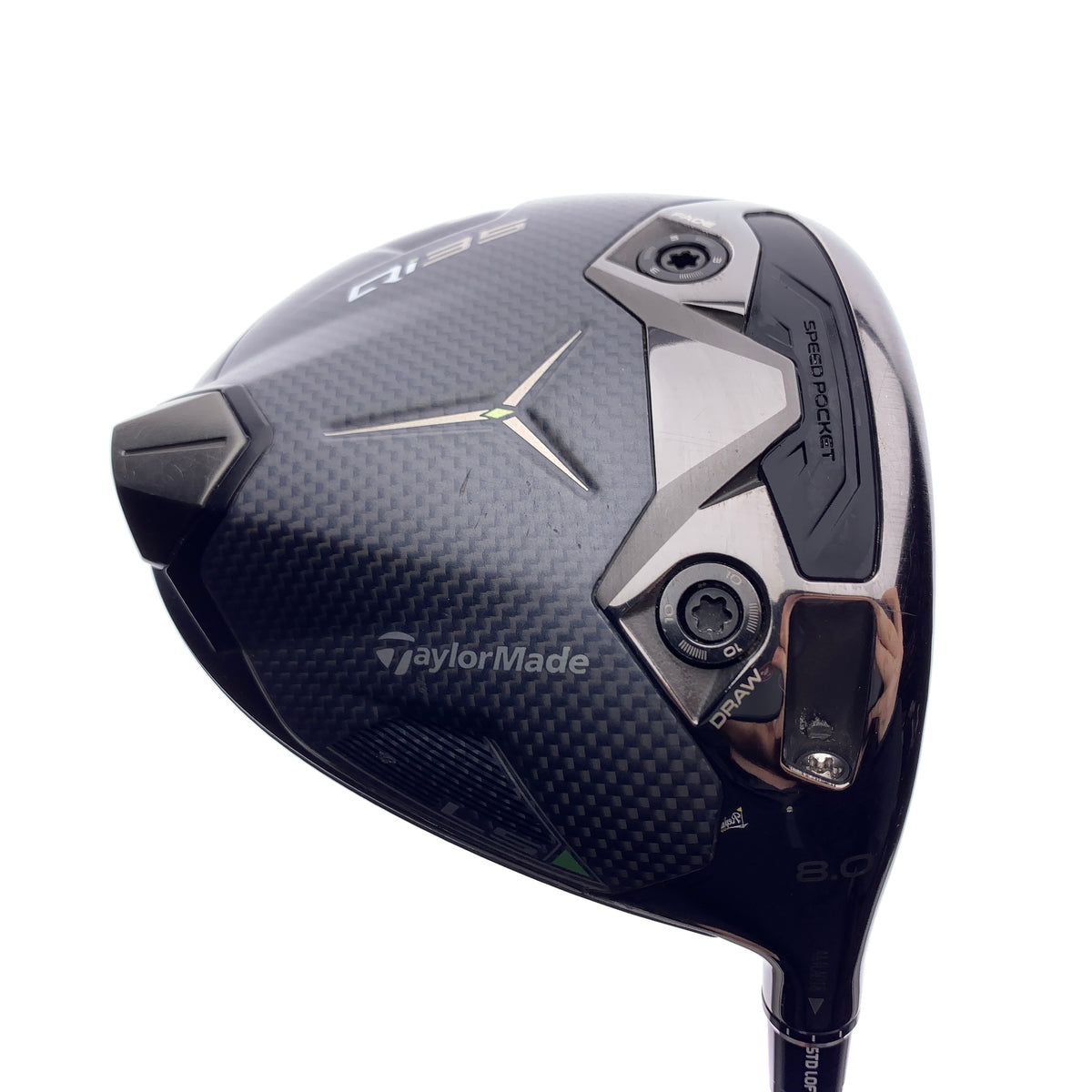 Used TaylorMade Qi35 LS Driver / 8.0 Degrees / Stiff Flex