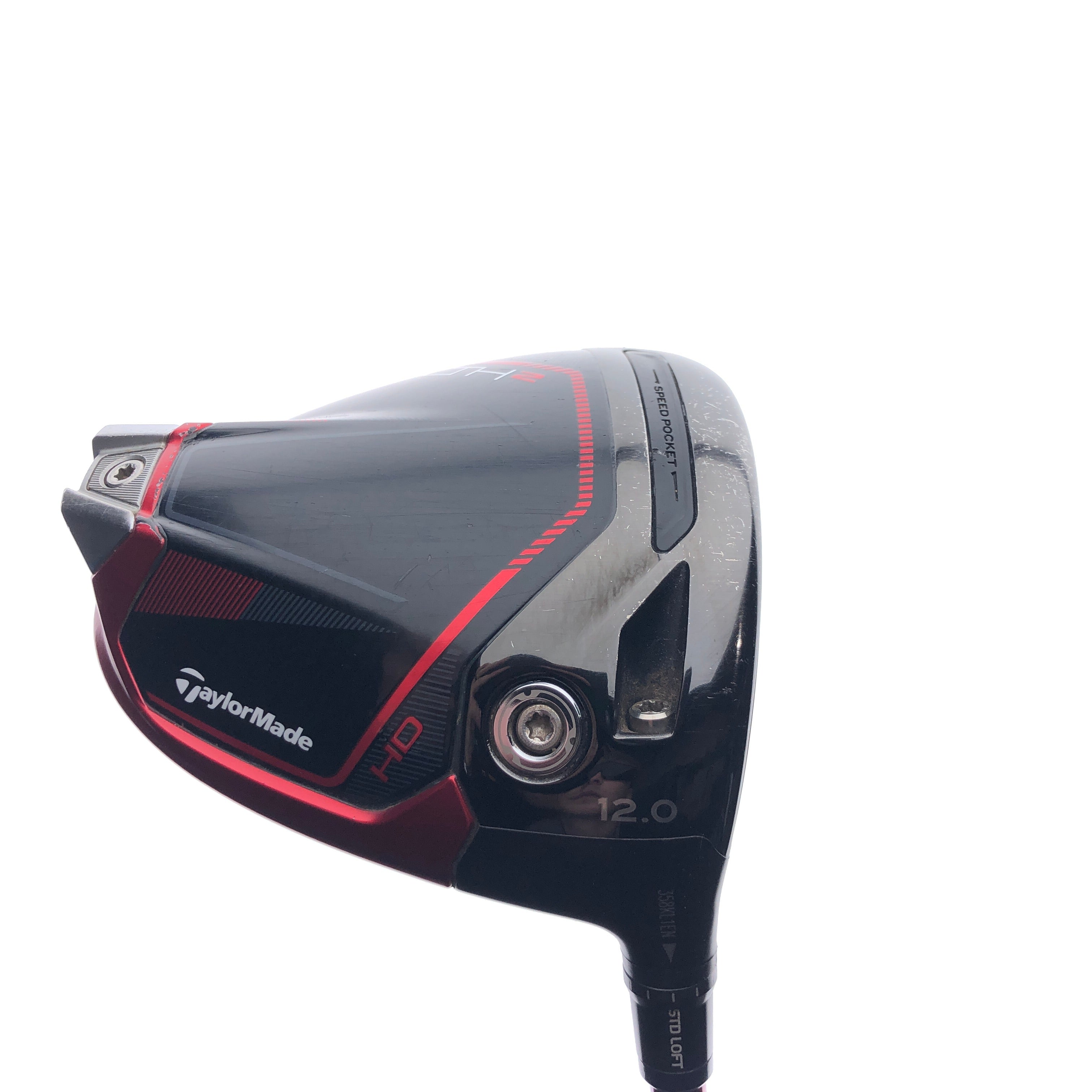Used TaylorMade Stealth 2 HD Driver / 12.0 Degrees / Regular Flex - Replay Golf 