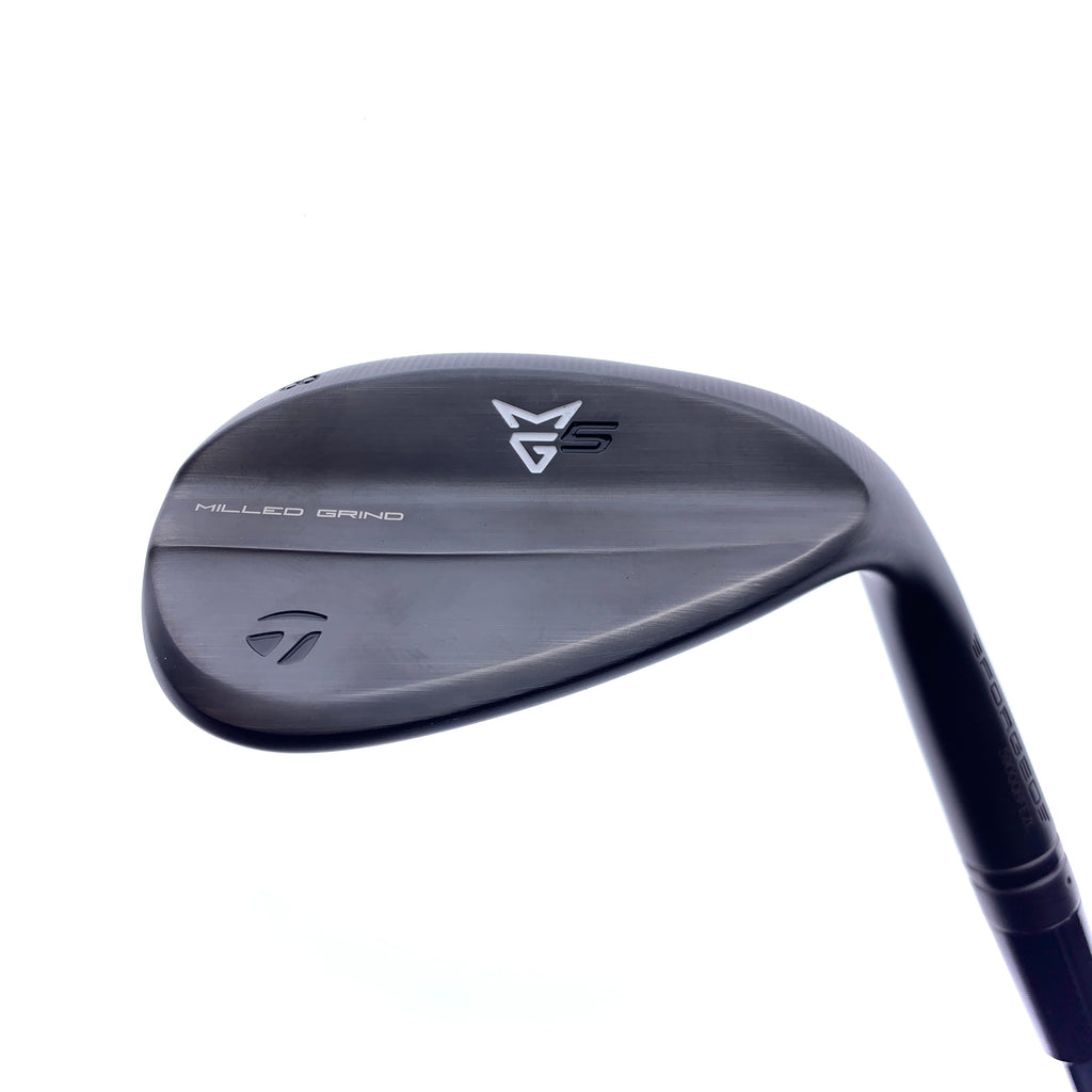 Used TaylorMade MG5 Black Lob Wedge / 58.0 Degrees / Wedge Flex