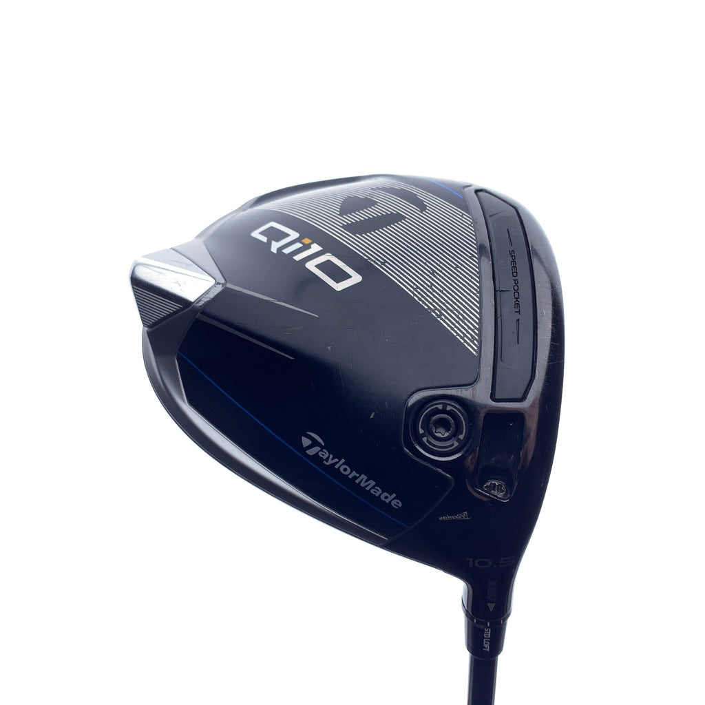 Used TaylorMade Qi10 Driver / 10.5 Degrees / Stiff Flex