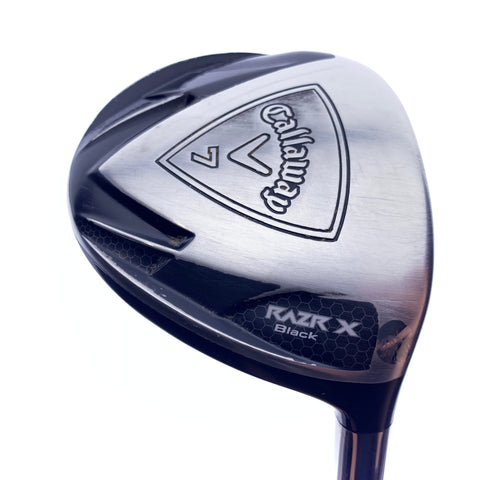 Used Callaway Razr X Black 7 Fairway Wood / 21.0 Degrees / Regular Flex