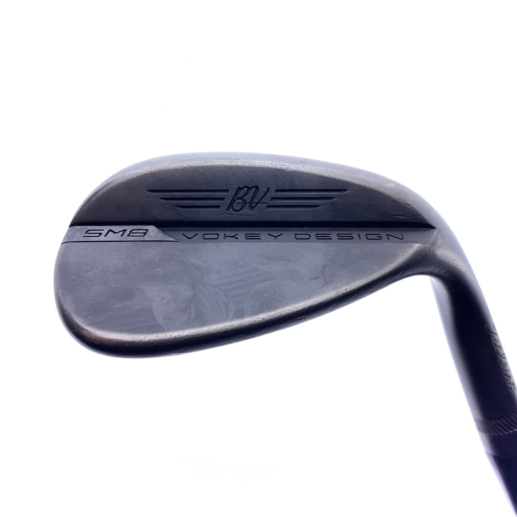 Used Titleist Vokey SM8 Brushed Steel Sand Wedge / 56.0 Degrees / A Flex