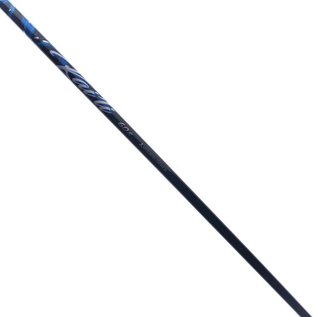 Used Mitsubishi Kai'li Blue 60 R Driver Shaft / Regular Flex / Cobra Gen 2 Adap