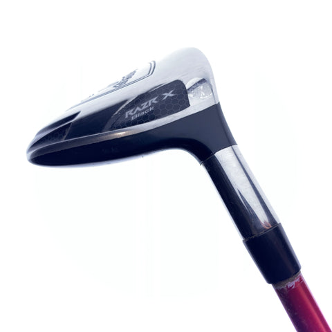 Used Callaway Razr X Black 7 Fairway Wood / 21.0 Degrees / Regular Flex