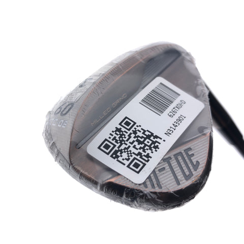 NEW TaylorMade Milled Grind Hi-Toe 4 Copper Lob Wedge / 60.0 Degrees / Stiff Fl