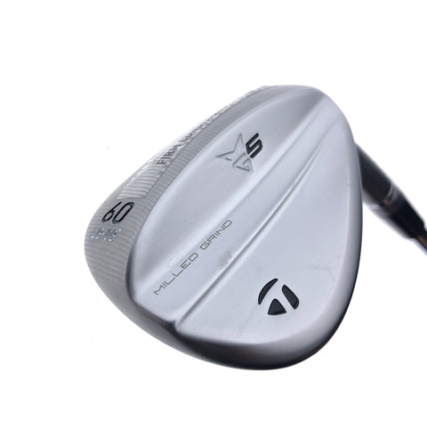 Used TaylorMade MG5 Chrome Lob Wedge / 60.0 Degrees / Wedge Flex