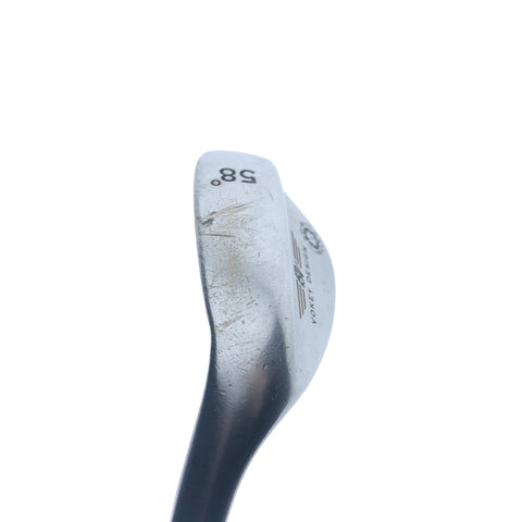Used Titleist Vokey Spin Milled Black 2009 LW/58.0 Deg/Wedge Flex/Left-Handed