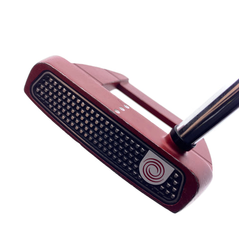 Used Odyssey O-Works Red Jailbird Mini Putter / 34.0 Inches