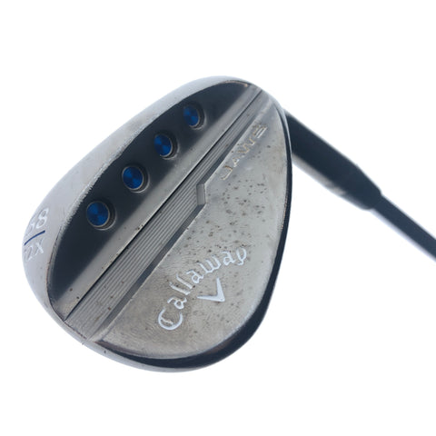 Used Callaway Jaws MD5 Tour Grey Lob Wedge / 58.0 Degrees / Stiff Flex