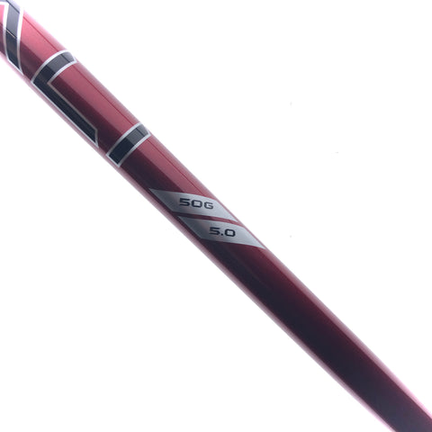 Used Project X Denali Red 5.0 50g Fairway Shaft / Soft Regular Flex / Cobra DS