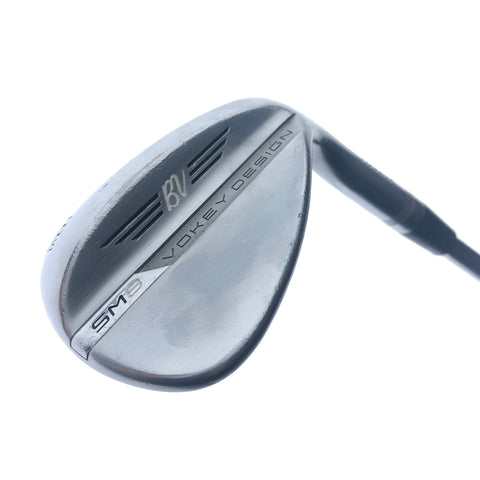 Used Titleist Vokey SM8 Tour Chrome Lob Wedge / 58.0 Degrees / Wedge Flex