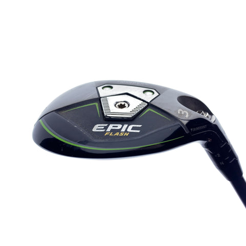Used Callaway Epic Flash 3 Hybrid / 18.0 Degrees / Stiff Flex