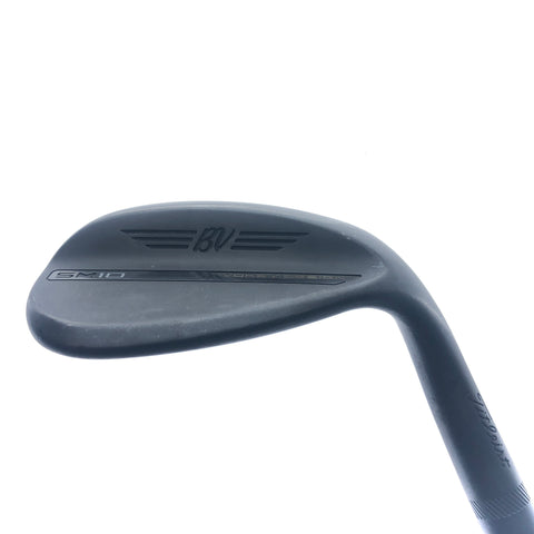 Used Titleist Vokey SM10 Jet Black Lob Wedge / 58.0 Degrees / Regular Flex