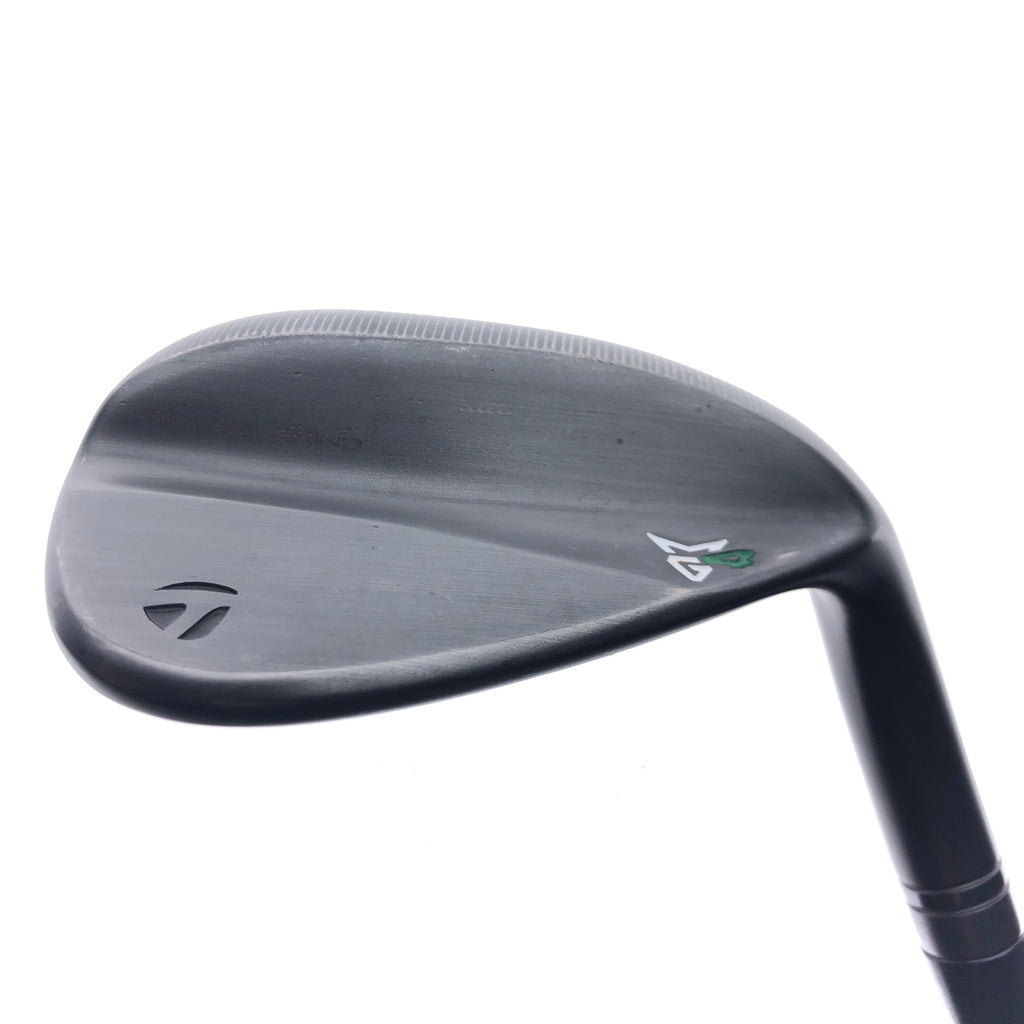 Used TaylorMade Milled Grind 4 Black Sand Wedge / 54.0 Degrees / Stiff Flex