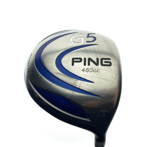 Used Ping G5 Driver / 10.5 Degrees / Regular Flex