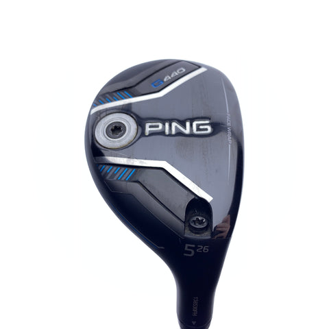 Used Ping G440 5 Hybrid / 26.0 Degrees / Soft Regular Flex