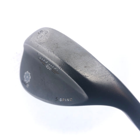 Used Titleist Vokey SM5 Raw Black Lob Wedge / 60.0 Degrees / Regular Flex
