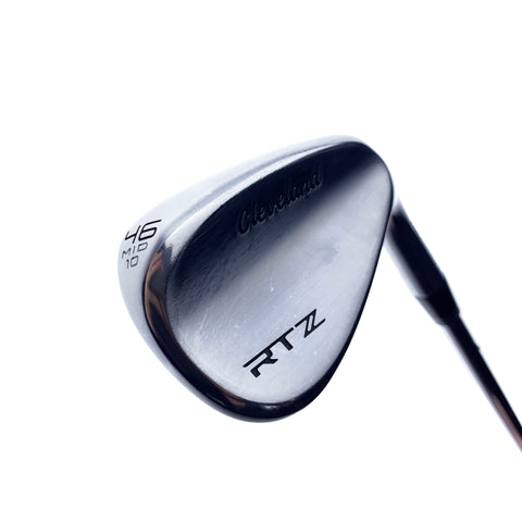 Used Cleveland RTZ Tour Satin Pitching Wedge / 46.0 Degrees / Wedge Flex