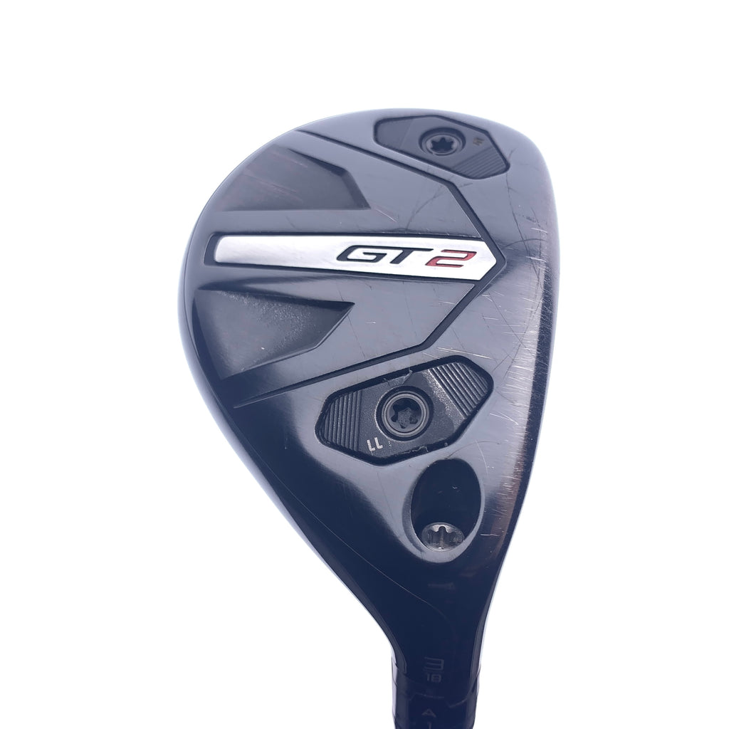 Used Titleist GT2 3 Hybrid / 18 Degrees / Stiff Flex