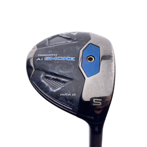 Used Callaway Paradym Ai Smoke MAX D 5 Fairway Wood/18.0 Degrees / Regular Flex