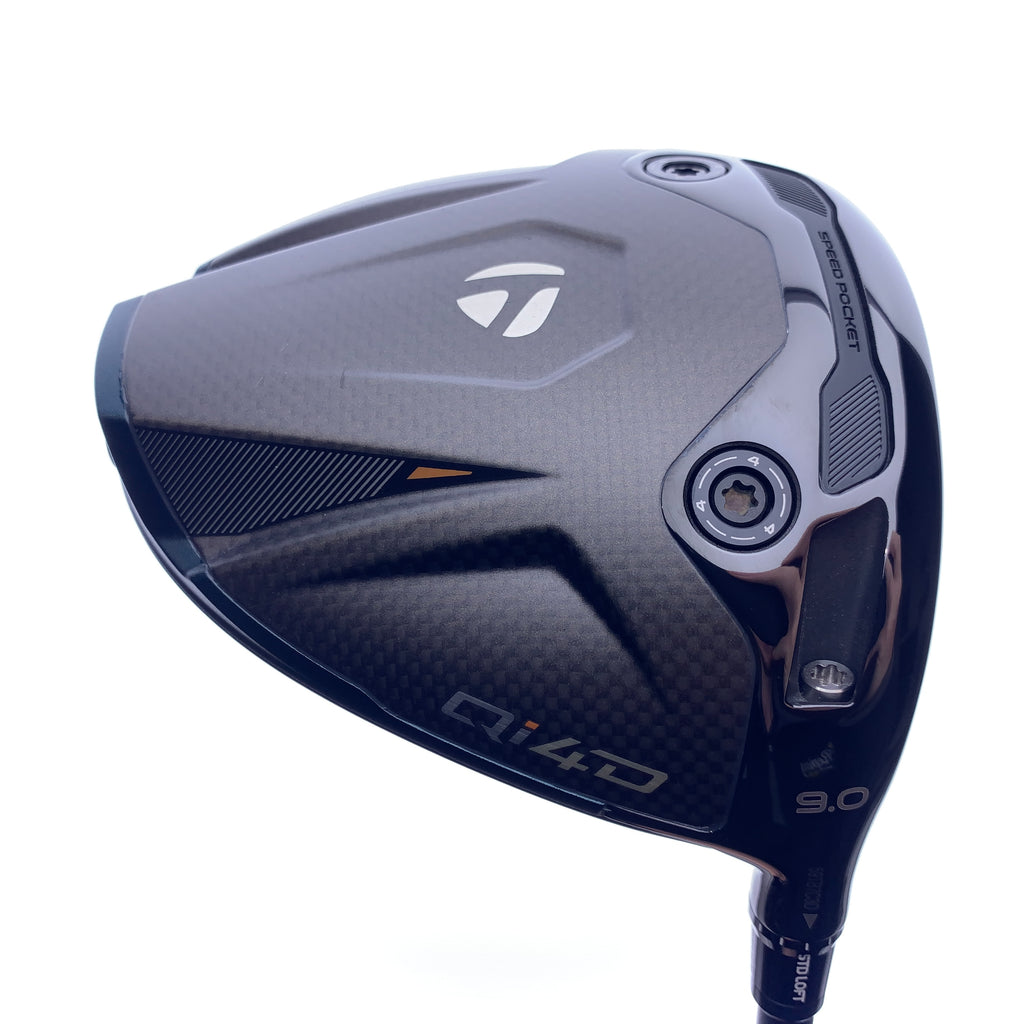 Used TaylorMade Qi4D Driver / 9.0 Degrees / Stiff Flex