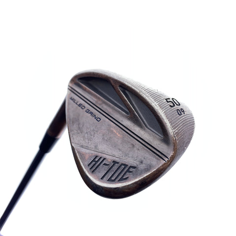 Used TaylorMade Milled Grind Hi-Toe 3 RAW Copper Lob Wedge/60°/Wedge/Left-H