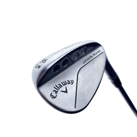 Used Callaway Jaws Raw 2022 Sand Wedge / 56.0 Degrees / Wedge Flex