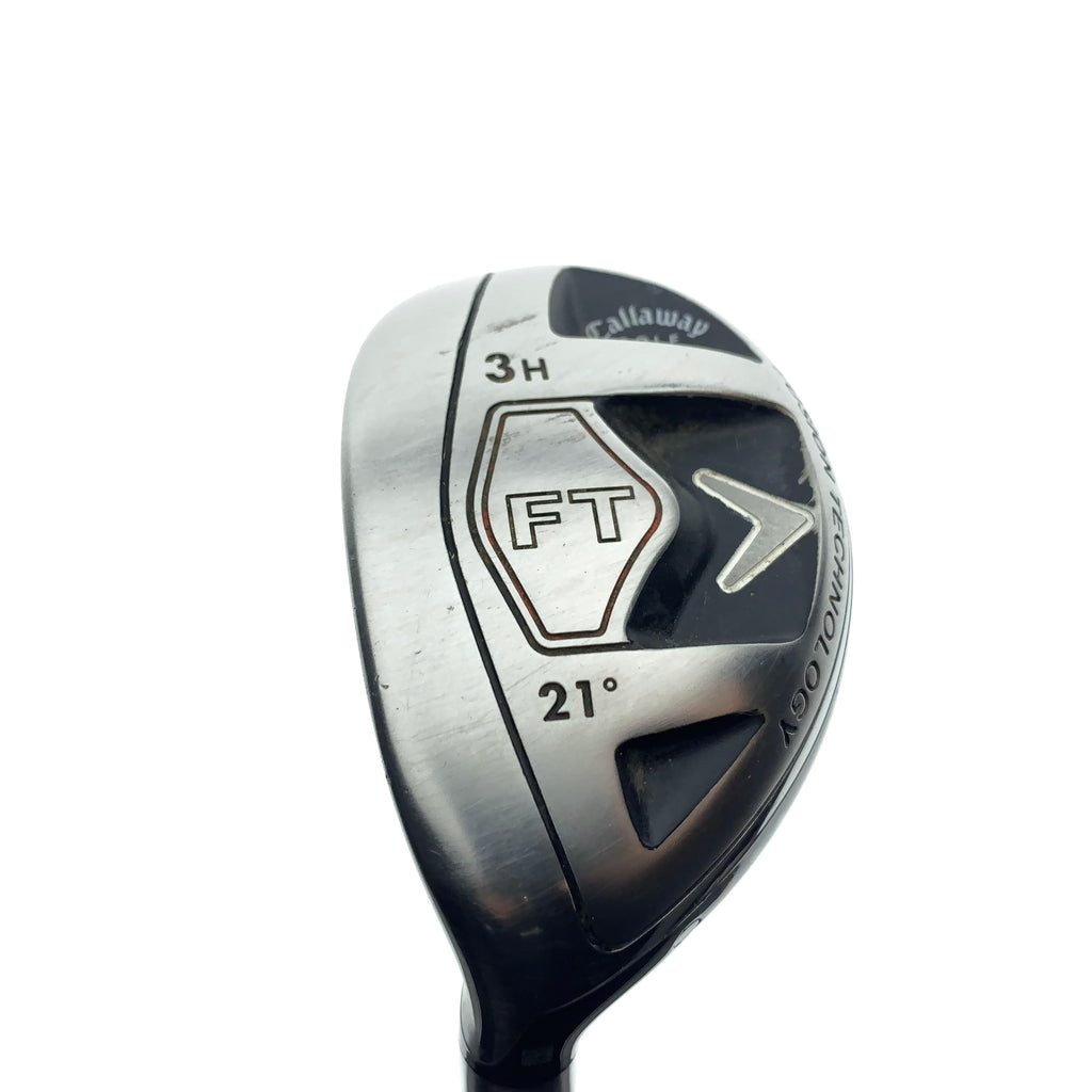Used Callaway FT Hybrid 2008 3 Hybrid / 21.0 Degrees / Regular Flex / Left-Hand
