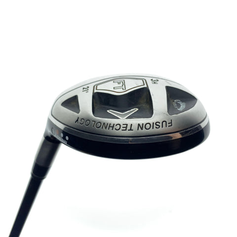 Used Callaway FT Hybrid 2008 3 Hybrid / 21.0 Degrees / Regular Flex / Left-Hand