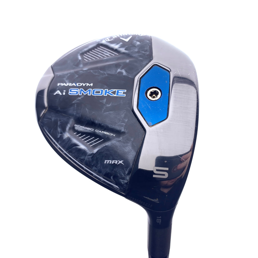 Used Callaway Paradym Ai Smoke MAX 5 Fairway Wood / 18 Degrees / Stiff Flex