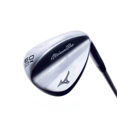 Used Mizuno Pro T-1 Soft White Satin Lob Wedge / 60.0 Degrees / A Flex