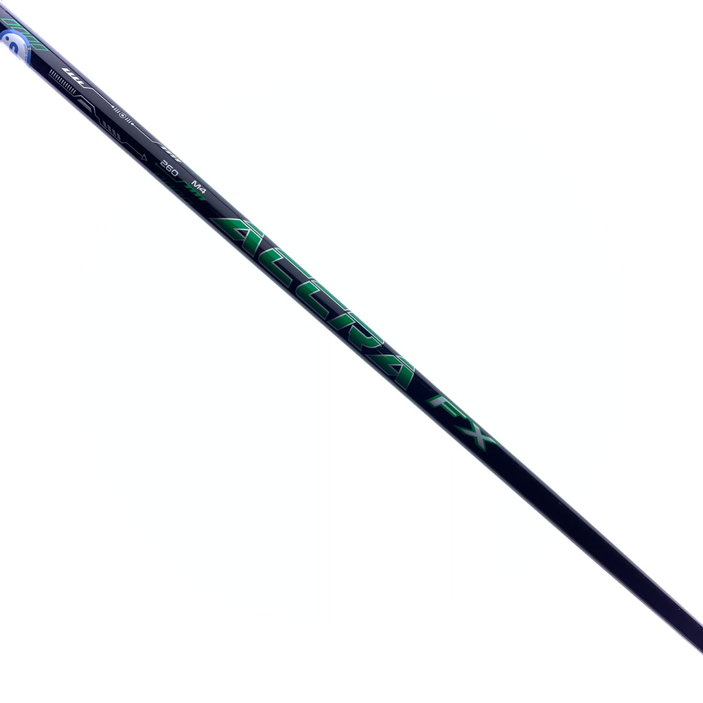 Used Accra FX 260 M4 Driver Shaft / Stiff Flex / PING Gen 3 Adapter