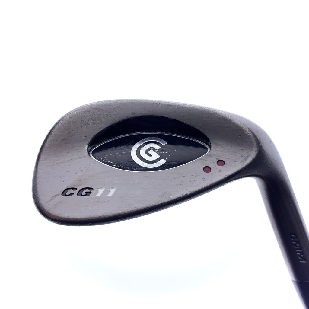 Used Cleveland CG11 Black Pearl Gap Wedge / 52.0 Degrees / Stiff Flex