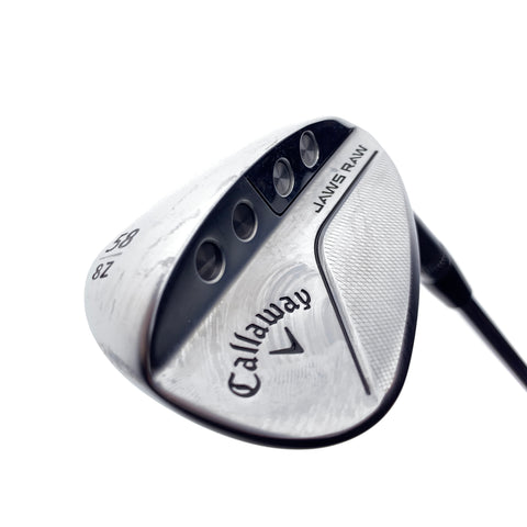 Used Callaway Jaws Raw 2022 Lob Wedge / 58.0 Degrees / Stiff Flex