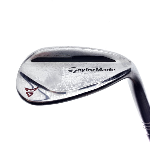 Used TaylorMade Milled Grind 2 Chrome Lob Wedge / 60.0 Degrees / Stiff Flex
