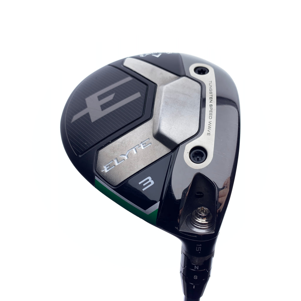 Used Callaway Elyte 3 Fairway Wood / 15.0 Degrees / Regular Flex