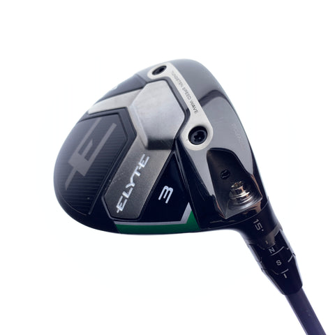 Used Callaway Elyte 3 Fairway Wood / 15.0 Degrees / Regular Flex