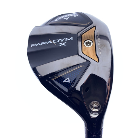 Used Callaway Paradym X 4 Hybrid / 21.0 Degrees / Regular Flex