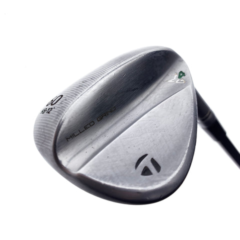 Used TaylorMade Milled Grind 4 Lob Wedge / 60.0 Degrees / Stiff Flex