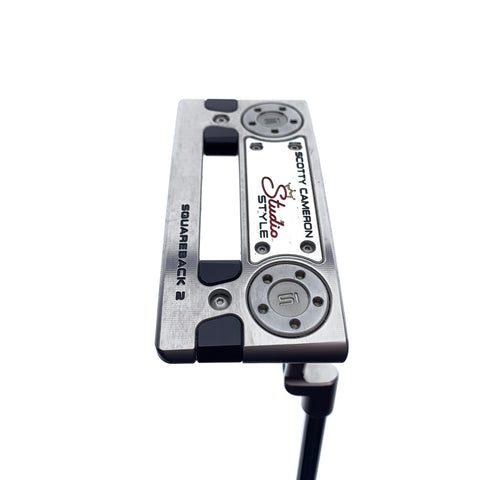 Used Scotty Cameron Studio Style Squareback 2 2025 Putter / 34.0 Inches