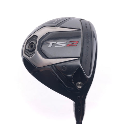 Used Titleist TS2 3 Fairway Wood / 15 Degrees / Stiff Flex