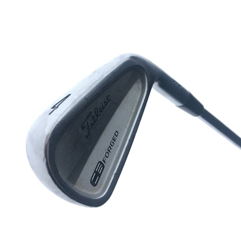Used Titleist CB 712 4 Iron / 24.0 Degrees / Stiff Flex