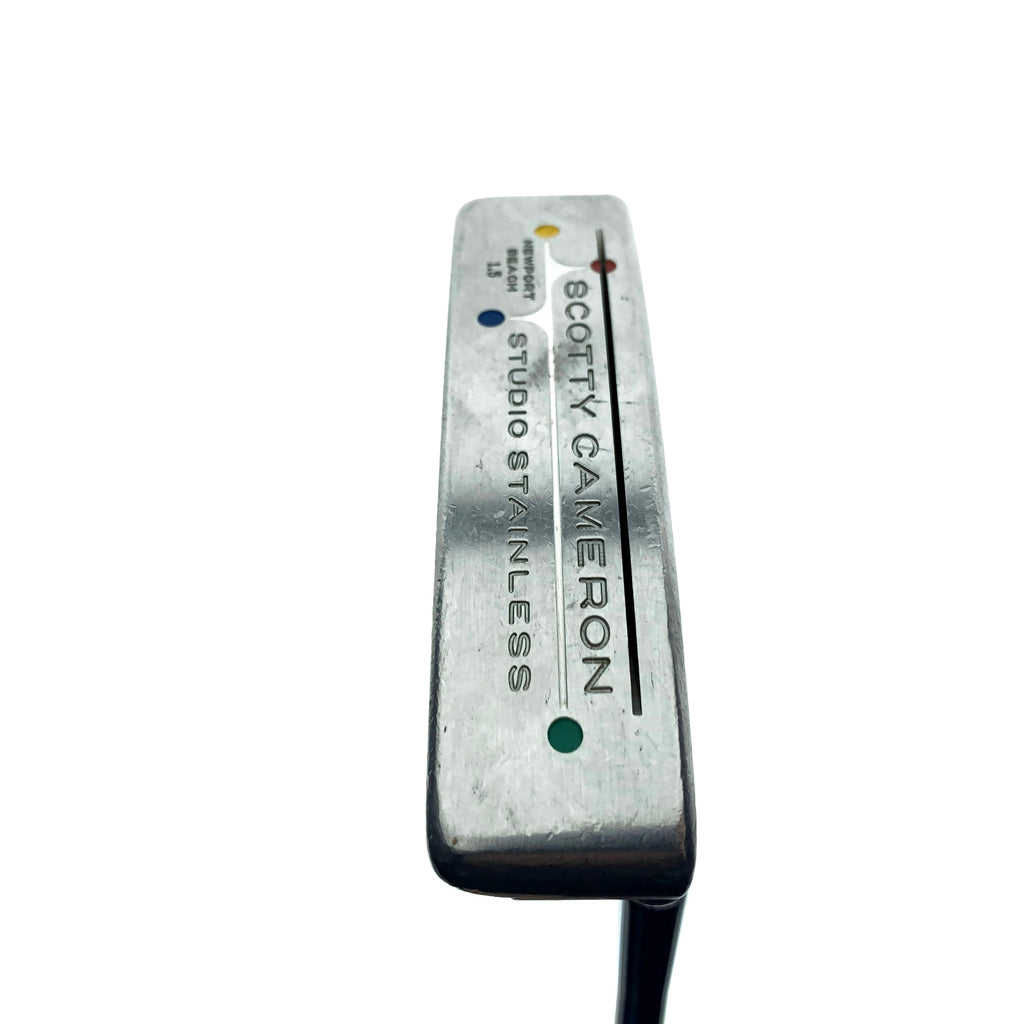 Used Scotty Cameron Studio Stainless Newport Beach 1.5 Putter / 35.0 Inches