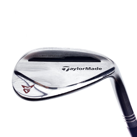 Used TaylorMade Milled Grind 2 Chrome Sand Wedge / 56.0 Degrees / Stiff Flex