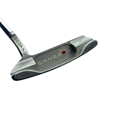 Used Scotty Cameron Studio Stainless Newport Beach 1.5 Putter / 35.0 Inches