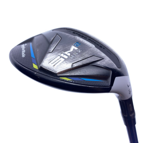 Used TaylorMade Sim2 Max Rescue 4 Hybrid / 22.0 Degrees / Regular Flex