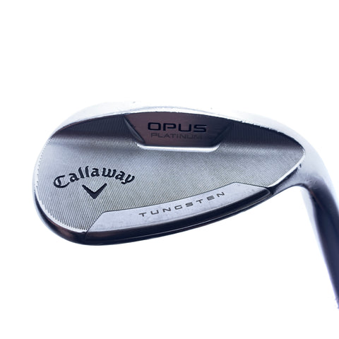 Used Callaway Opus Platinum Chrome Lob Wedge / 60.0 Degrees / Wedge Flex