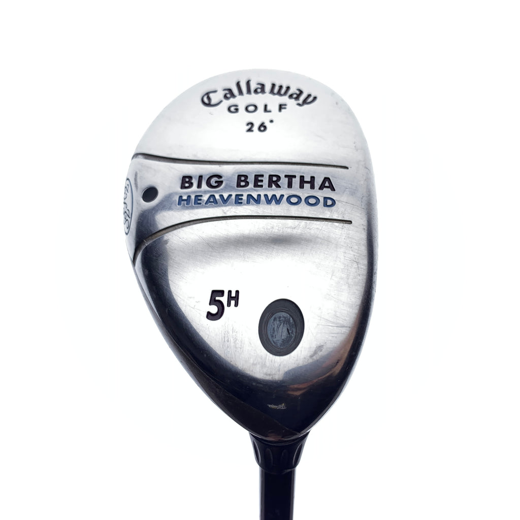 Used Callaway Big Bertha Heavenwood 5 Hybrid / 26.0 Degrees / Ladies Flex